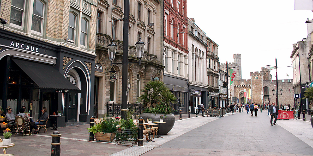 Our wonderful location in Cardiff